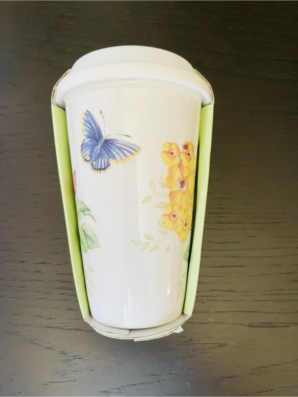 4 Lenox travel, thermal mug